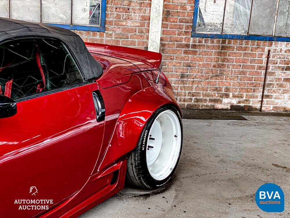 Nissan 350Z Rocket Bunny breiter Bodykit 280PS 2004, PN-818-J.