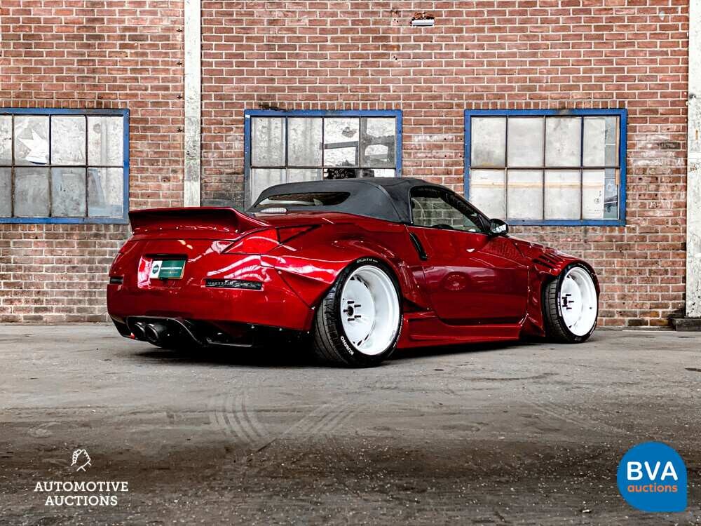 Nissan 350Z Rocket Bunny breiter Bodykit 280PS 2004, PN-818-J.