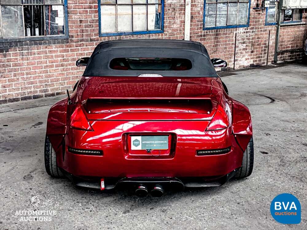 Nissan 350Z Rocket Bunny breiter Bodykit 280PS 2004, PN-818-J.