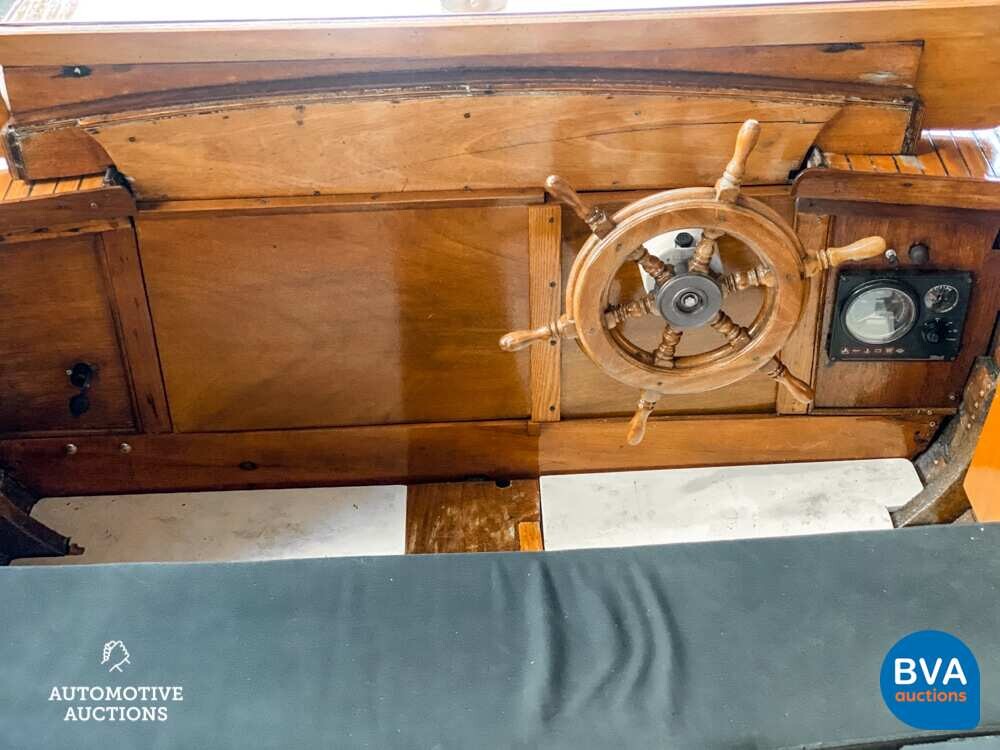 Notarboot / Autoboot Teakholz Vetus 1920.