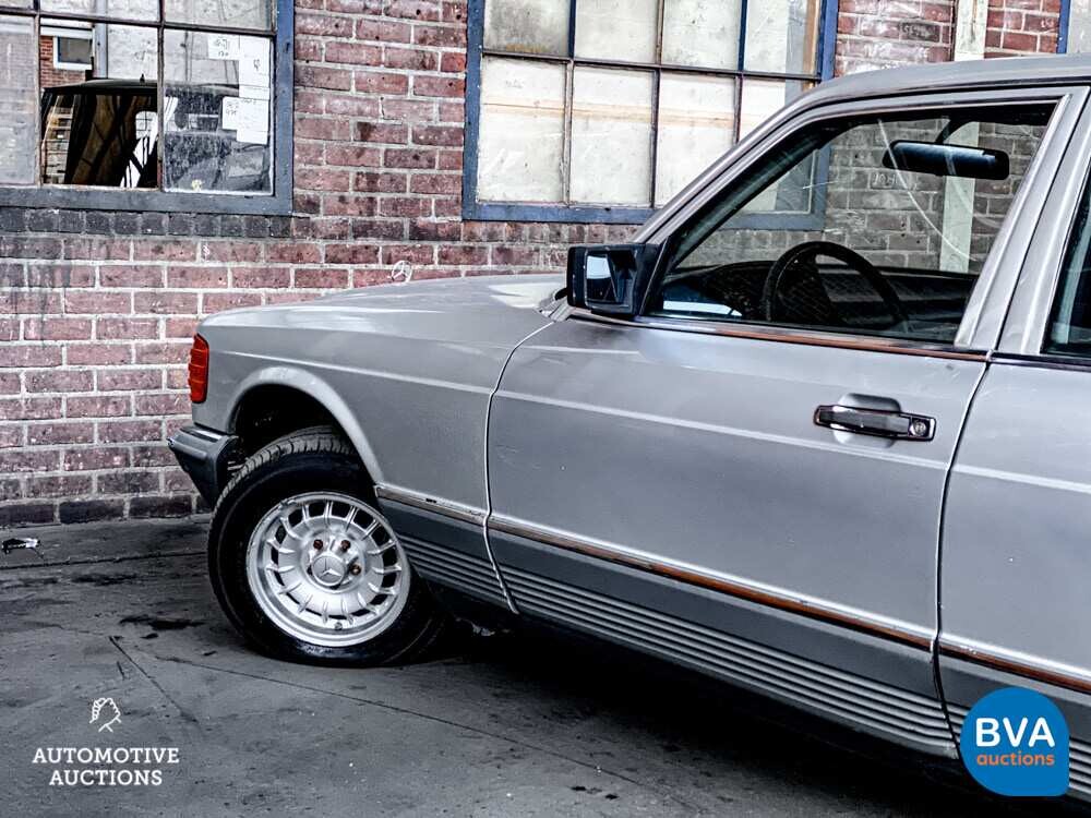 Mercedes-Benz 280 SE S-class 185hp 1981, 25-TB-ZF.