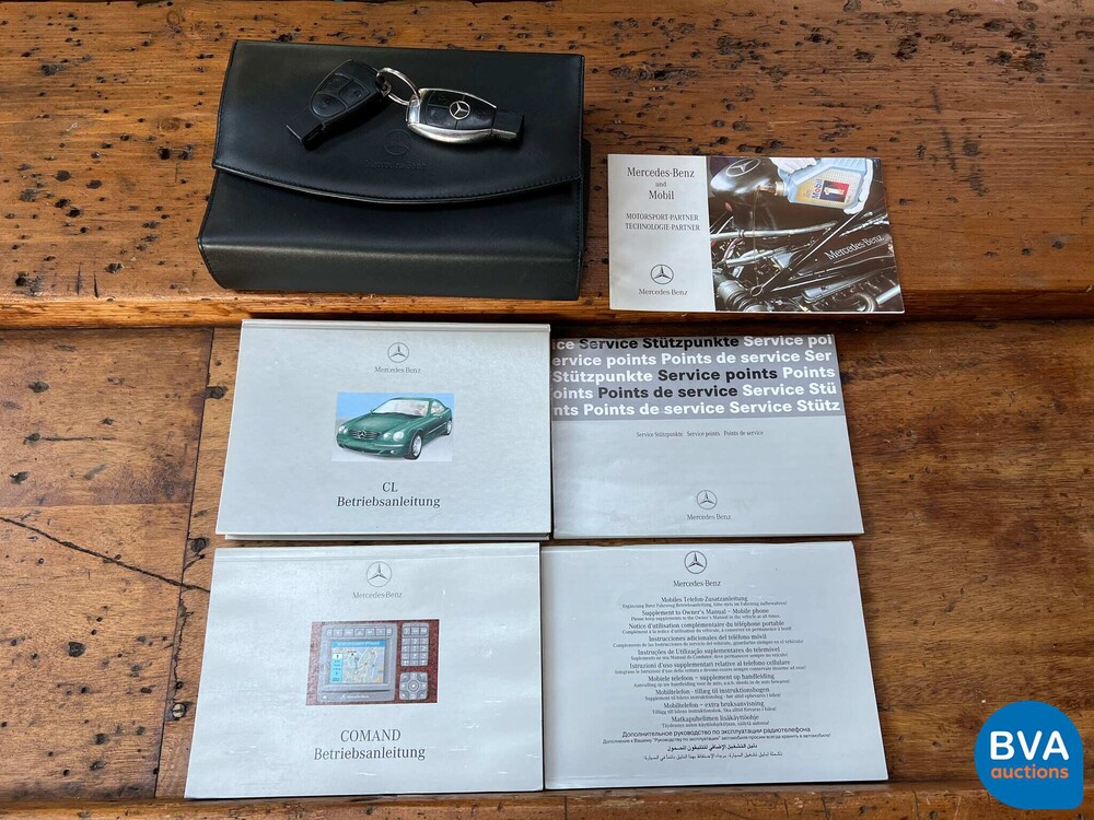 Mercedes-Benz CL500 Coupé 306 PS 2002.