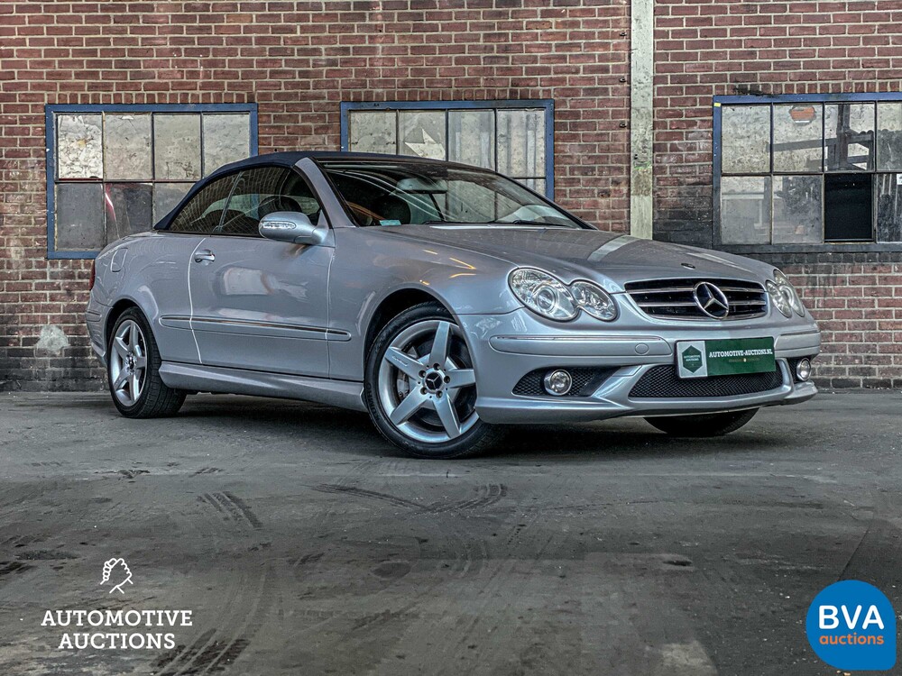 Mercedes-Benz CLK550 AMG Cabriolet 388pk 2006 -YOUNGTIMER-.