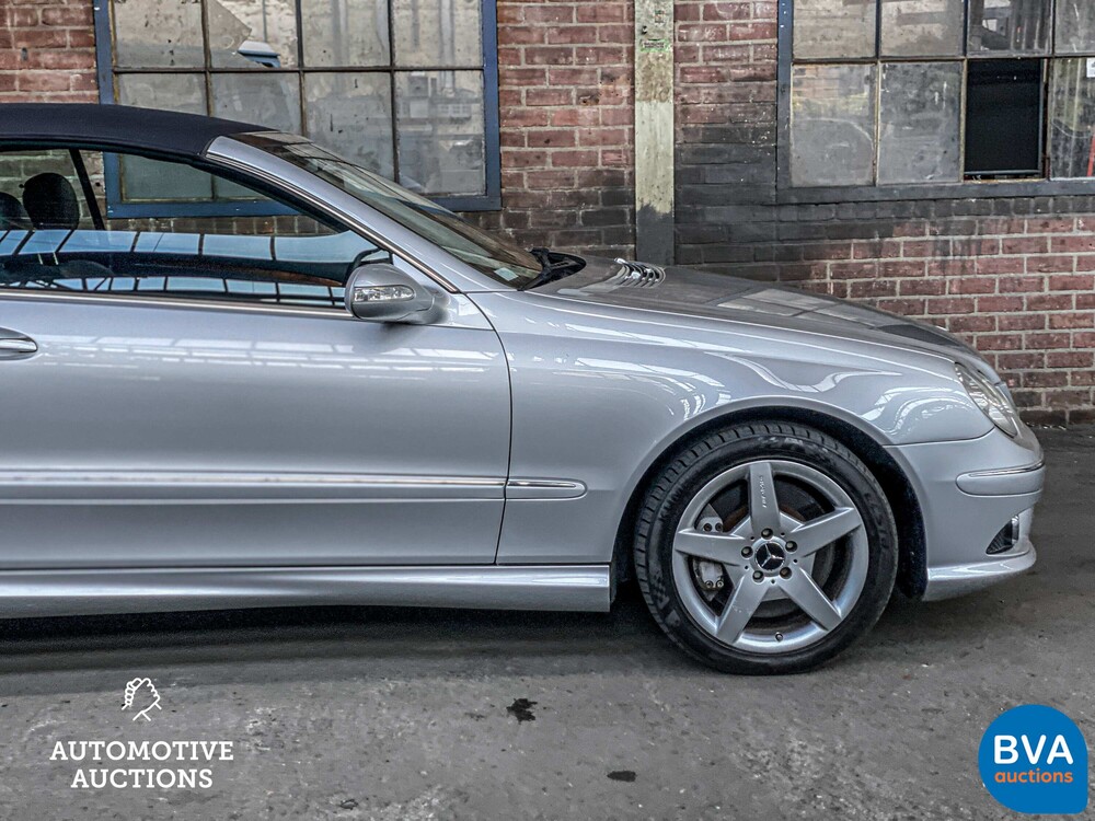Mercedes-Benz CLK550 AMG Cabriolet 388pk 2006 -YOUNGTIMER-.