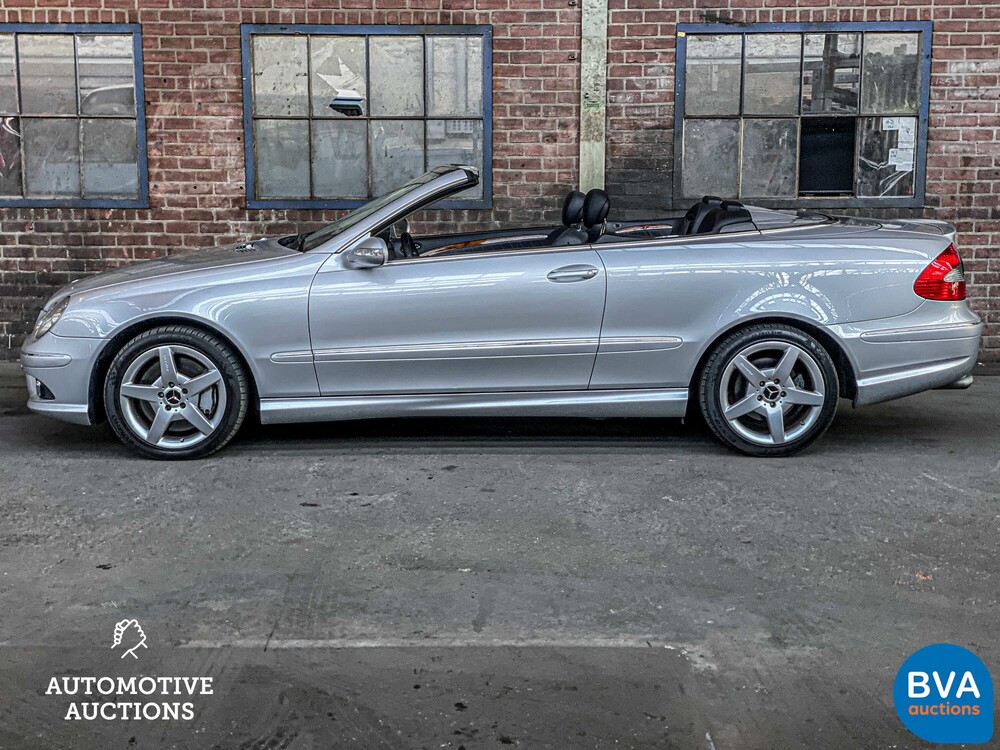 Mercedes-Benz CLK550 AMG Cabriolet 388pk 2006 -YOUNGTIMER-.