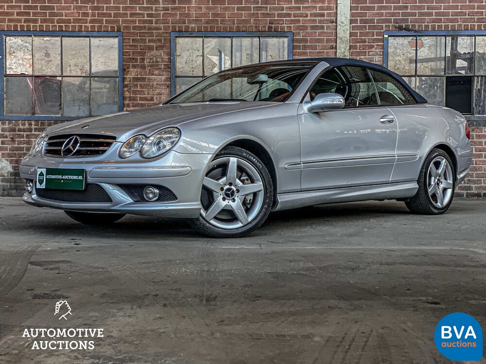 Mercedes-Benz CLK550 AMG Cabriolet 388pk 2006 -YOUNGTIMER-.