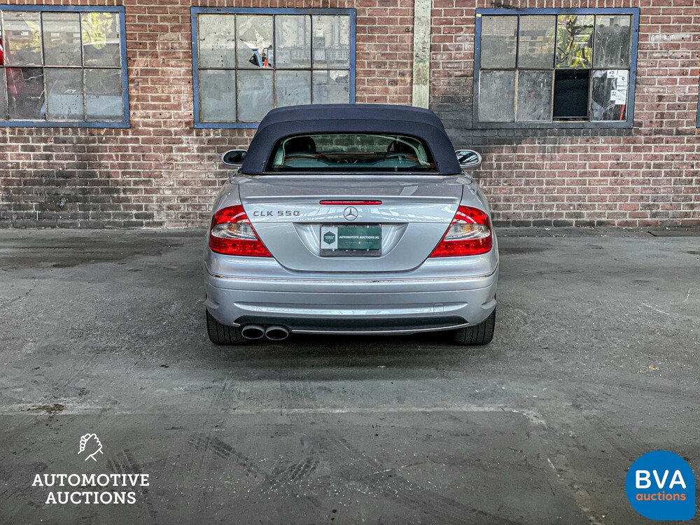 Mercedes-Benz CLK550 AMG Cabriolet 388pk 2006 -YOUNGTIMER-.