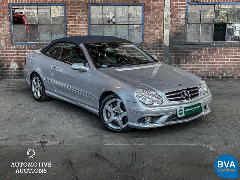 Mercedes-Benz CLK550 AMG Cabriolet 388pk 2006 -YOUNGTIMER-.