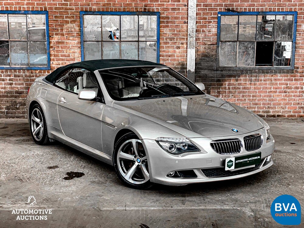 BMW 650i Cabriolet High Executive E64 4.8 SMG 367 PS 6er Serie 2008.