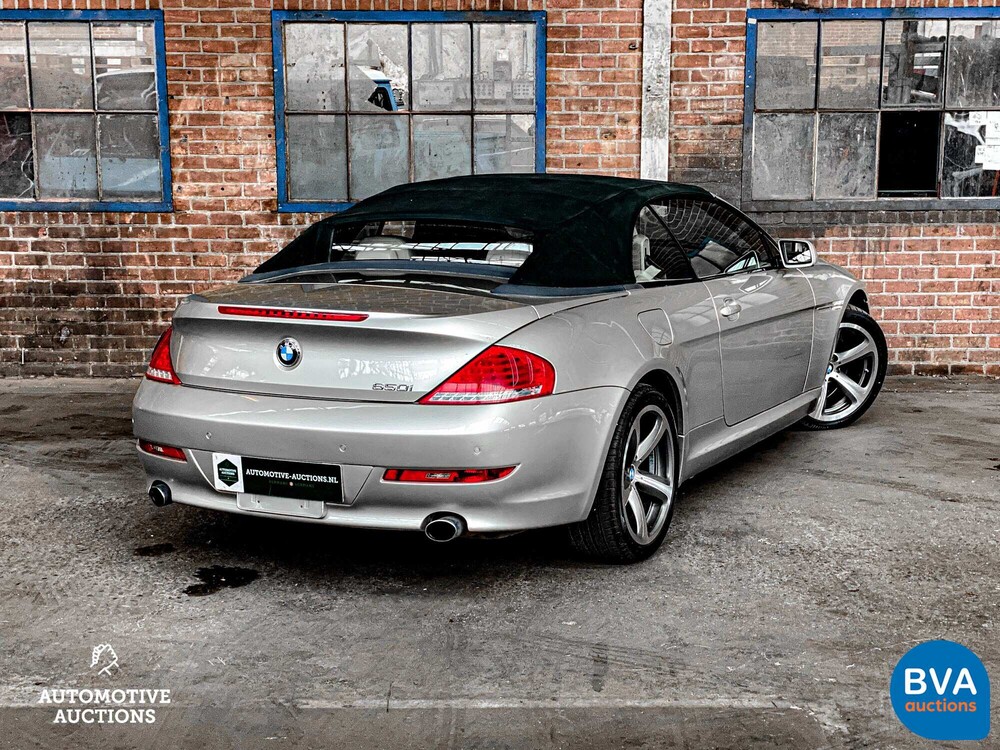 BMW 650i Cabriolet High Executive E64 4.8 SMG 367 PS 6er Serie 2008.