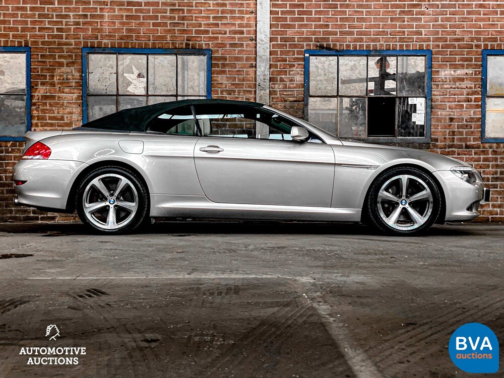 BMW 650i Cabriolet High Executive E64 4.8 SMG 367 PS 6er Serie 2008.
