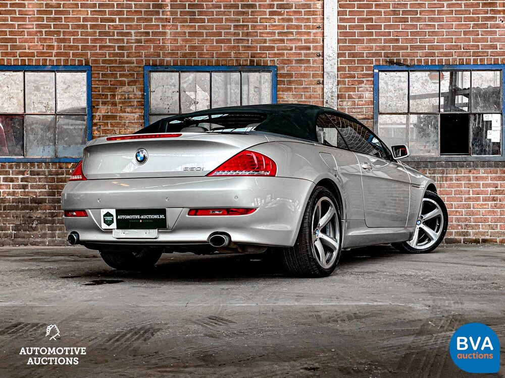 BMW 650i Cabriolet High Executive E64 4.8 SMG 367 PS 6er Serie 2008.
