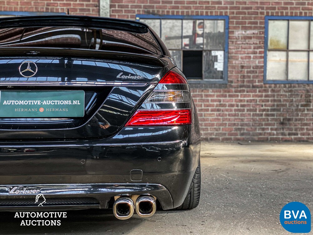 Mercedes-Benz S500 Long Prestige Plus LORINSER 5.0 V8 388hp 2005.