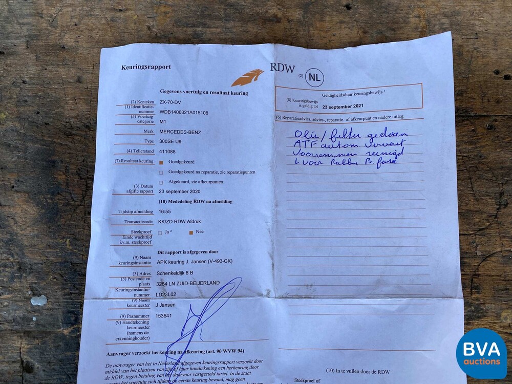 Mercedes-Benz 300SE W140 S-Klasse 228 PS 1991, ZX-70-DV.