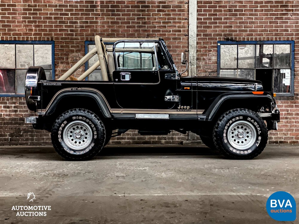Jeep Wrangler Laredo 2.5 121pk Org. Nederlands 1989, XN-71-SY
