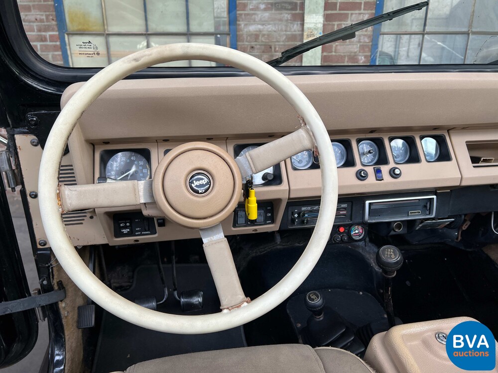 Jeep Wrangler Laredo 2.5 121pk Org. Nederlands 1989, XN-71-SY
