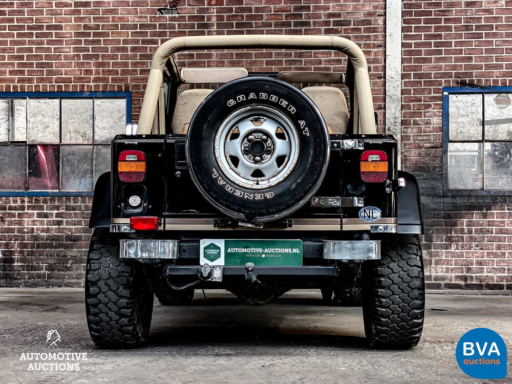 Jeep Wrangler Laredo 2.5 121pk Org. Nederlands 1989, XN-71-SY