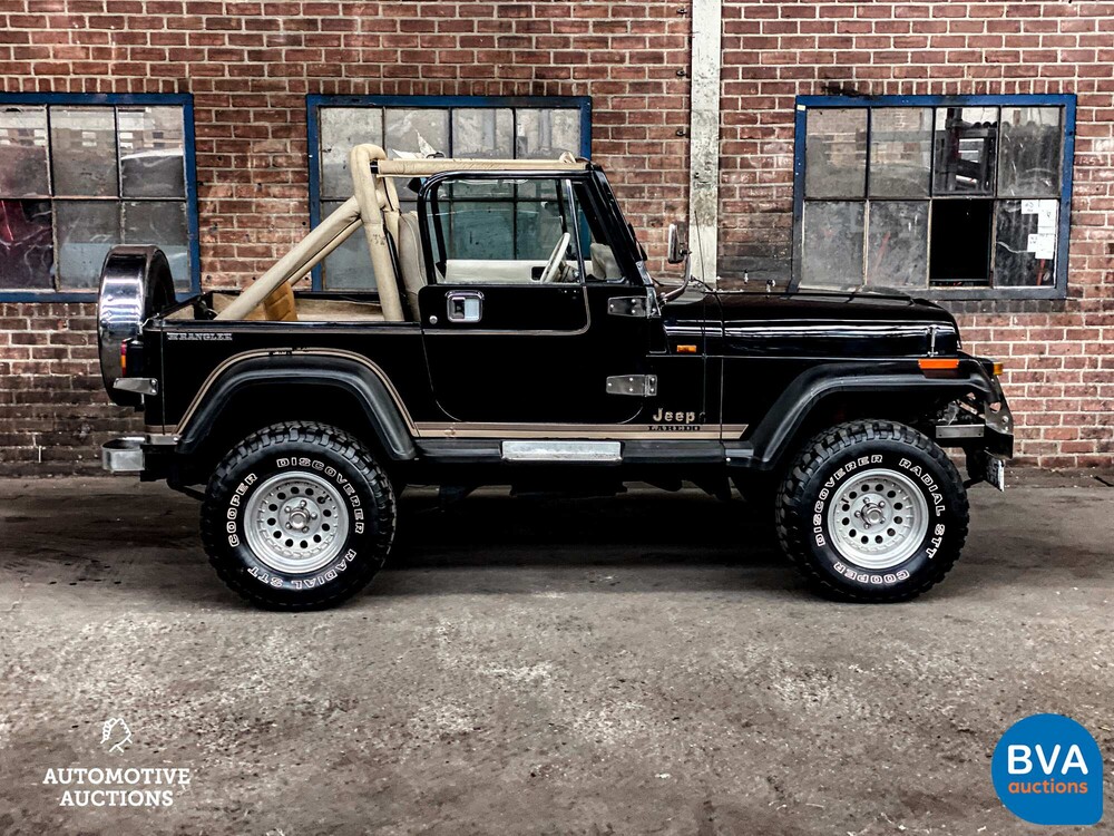 Jeep Wrangler Laredo 2.5 121pk Org. Nederlands 1989, XN-71-SY