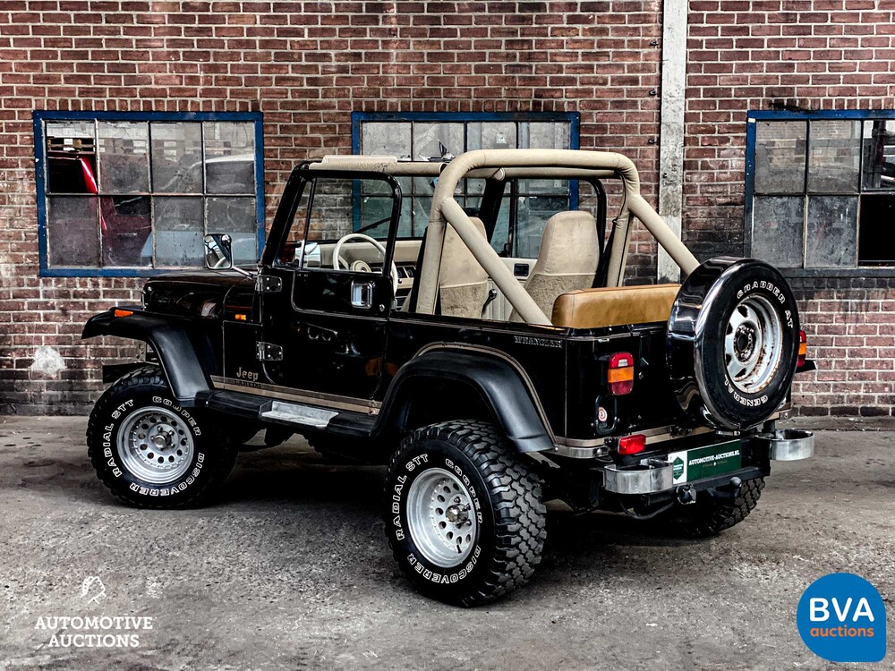 Jeep Wrangler Laredo 2.5 121pk Org. Nederlands 1989, XN-71-SY