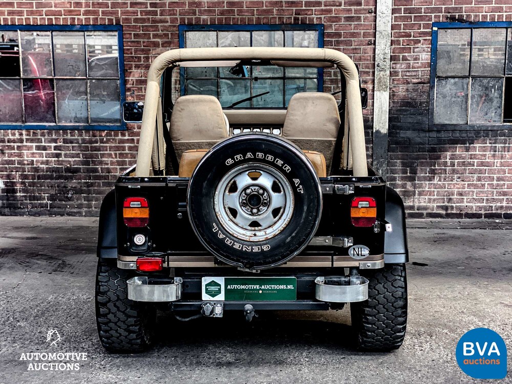 Jeep Wrangler Laredo 2.5 121pk Org. Nederlands 1989, XN-71-SY