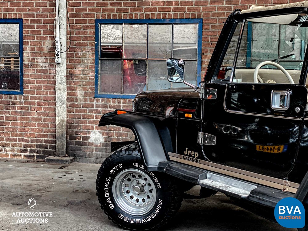 Jeep Wrangler Laredo 2.5 121pk Org. Nederlands 1989, XN-71-SY