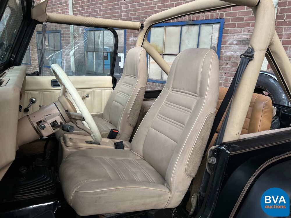 Jeep Wrangler Laredo 2.5 121pk Org. Nederlands 1989, XN-71-SY