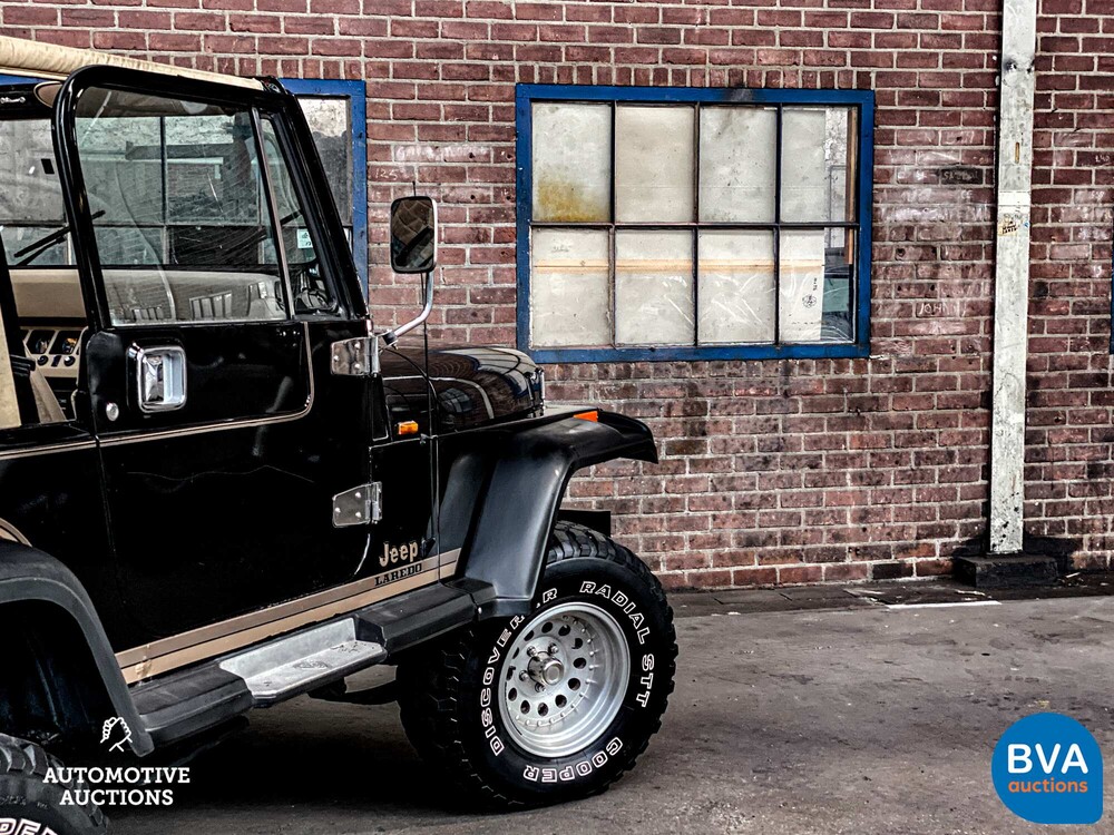 Jeep Wrangler Laredo 2.5 121pk Org. Nederlands 1989, XN-71-SY