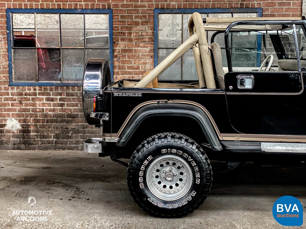 Jeep Wrangler Laredo 2.5 121pk Org. Nederlands 1989, XN-71-SY