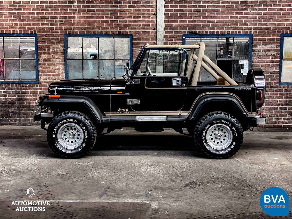 Jeep Wrangler Laredo 2.5 121pk Org. Nederlands 1989, XN-71-SY