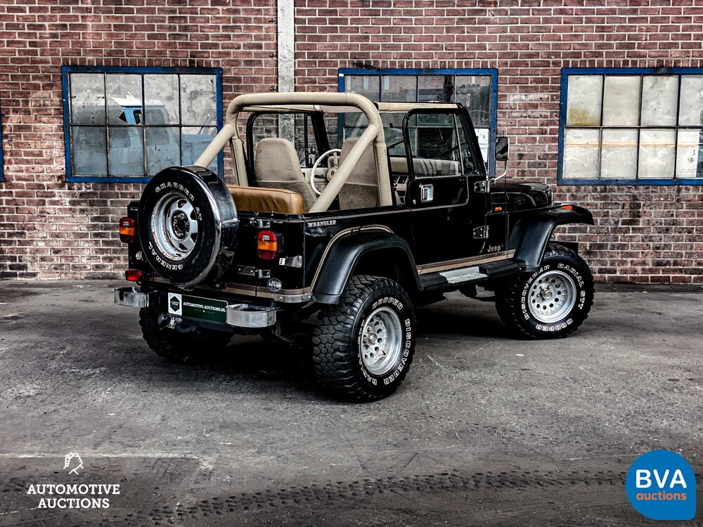 Jeep Wrangler Laredo 2.5 121pk Org. Nederlands 1989, XN-71-SY