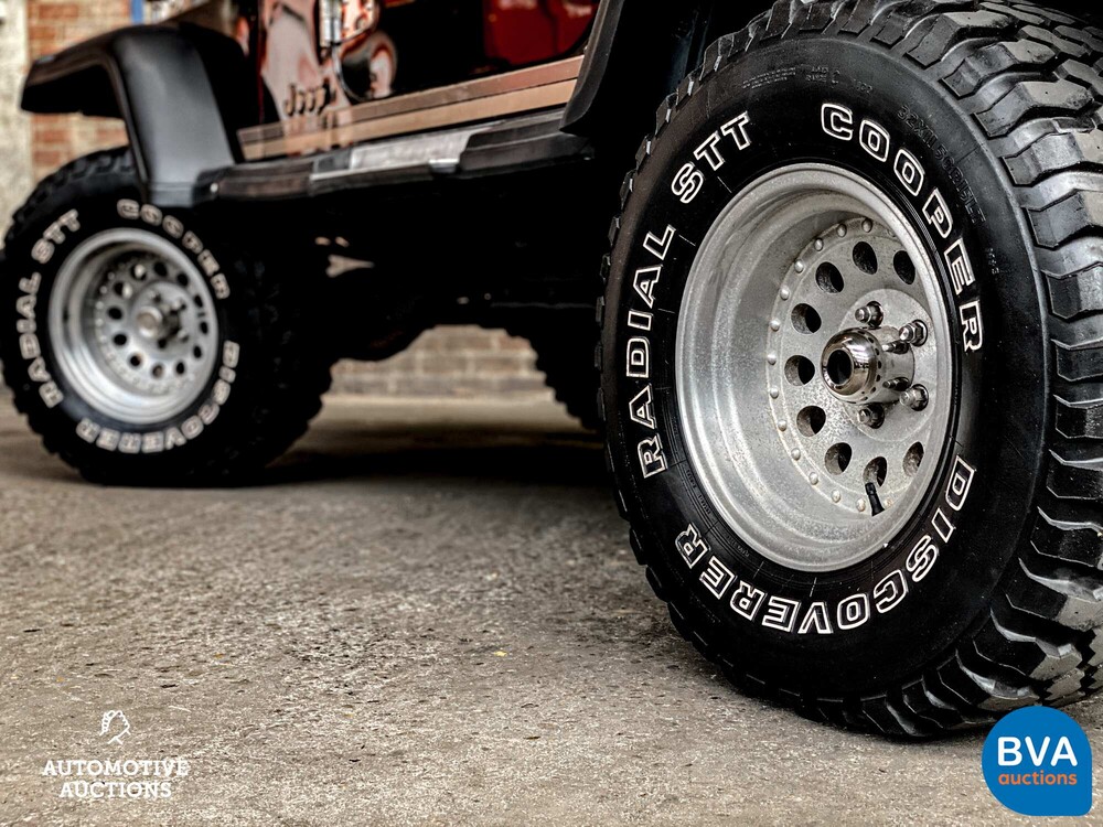 Jeep Wrangler Laredo 2.5 121pk Org. Nederlands 1989, XN-71-SY