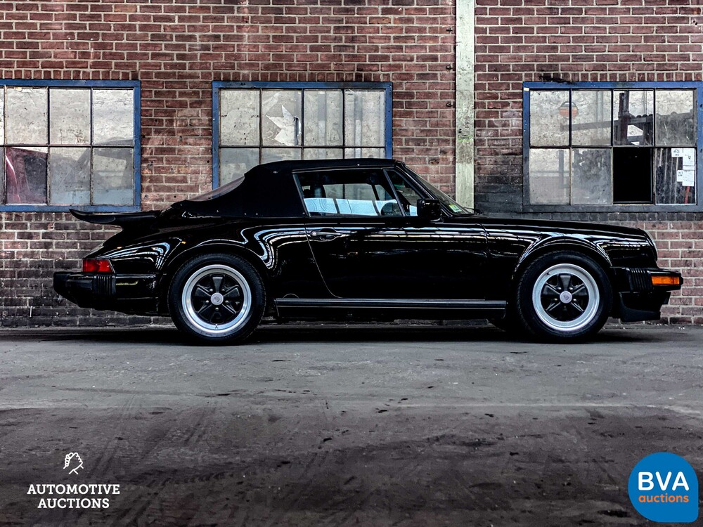 Porsche 911 Cabriolet 3.2 209pk 1986
