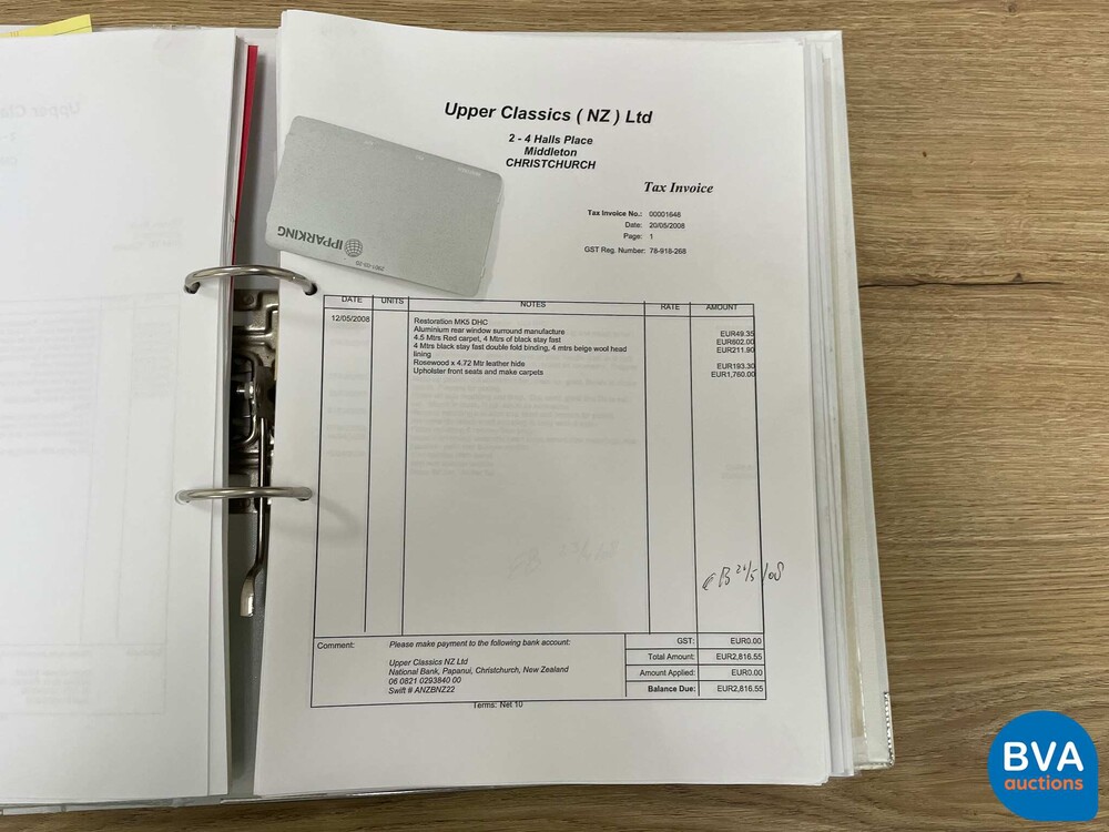 Jaguar Mark V DHC 170hp 1951, AM-72-75.