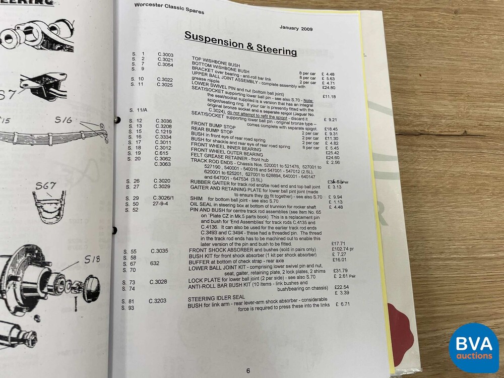 Jaguar Mark V DHC 170hp 1951, AM-72-75.