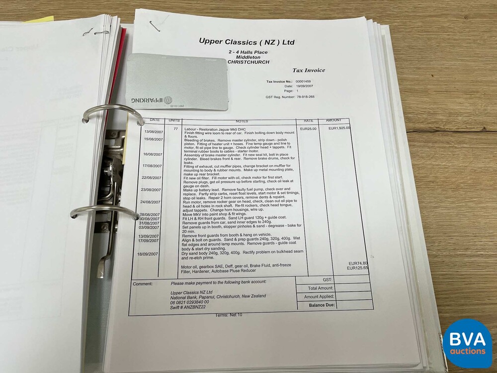 Jaguar Mark V DHC 170hp 1951, AM-72-75.