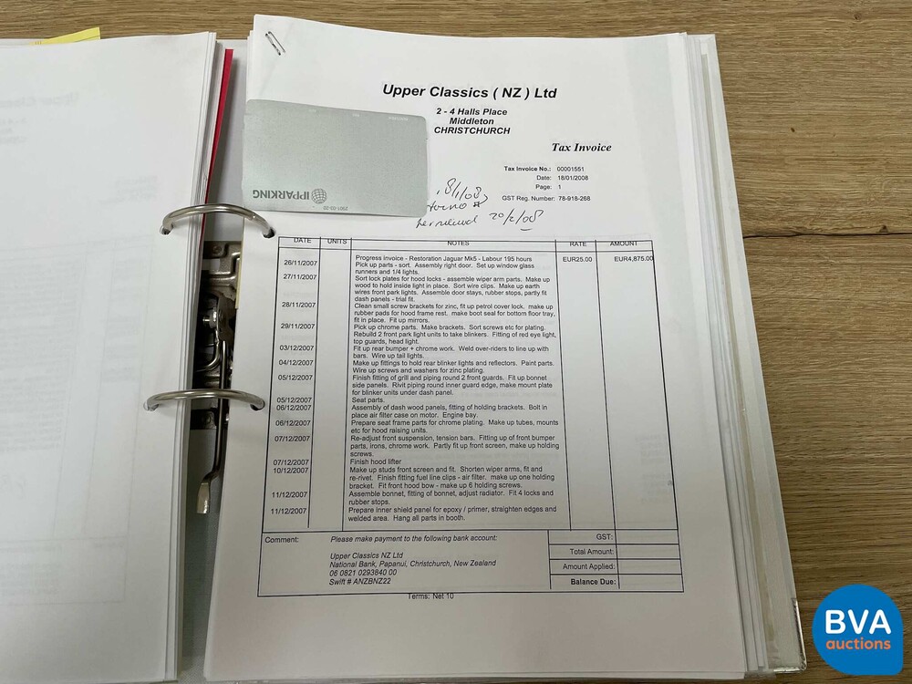 Jaguar Mark V DHC 170hp 1951, AM-72-75.