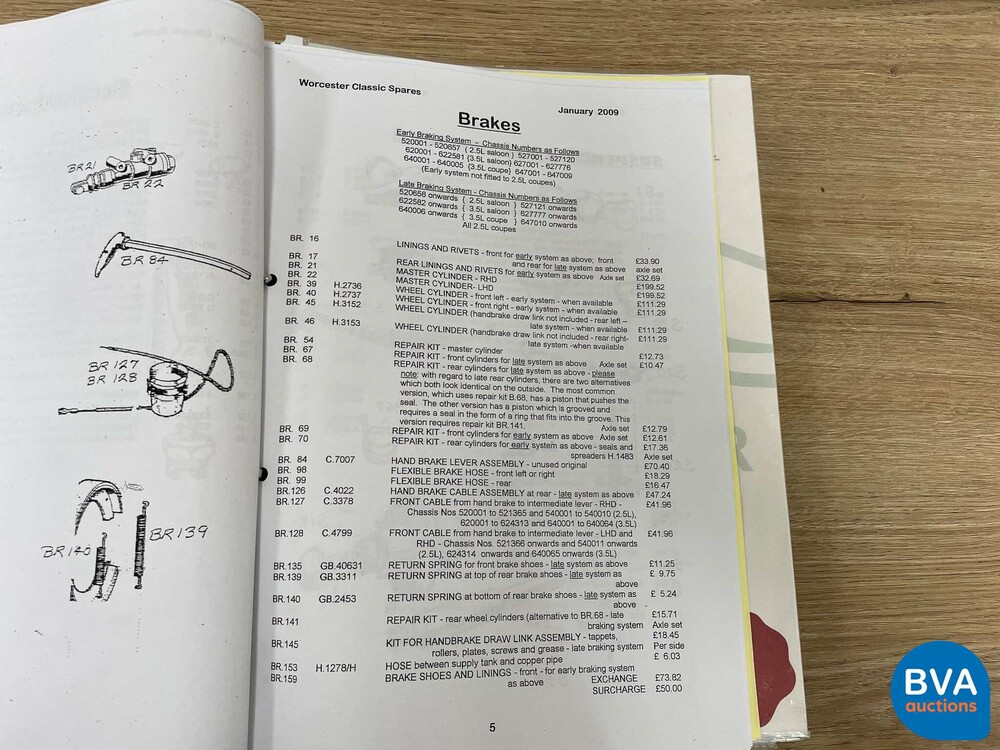 Jaguar Mark V DHC 170hp 1951, AM-72-75.