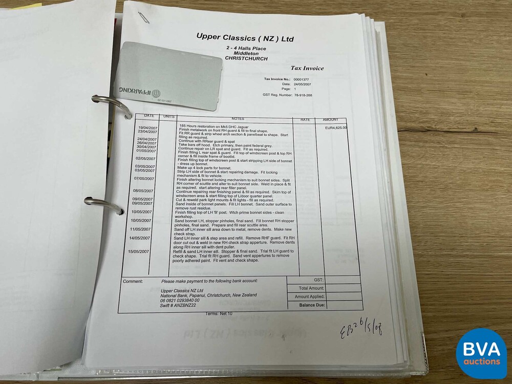 Jaguar Mark V DHC 170hp 1951, AM-72-75.