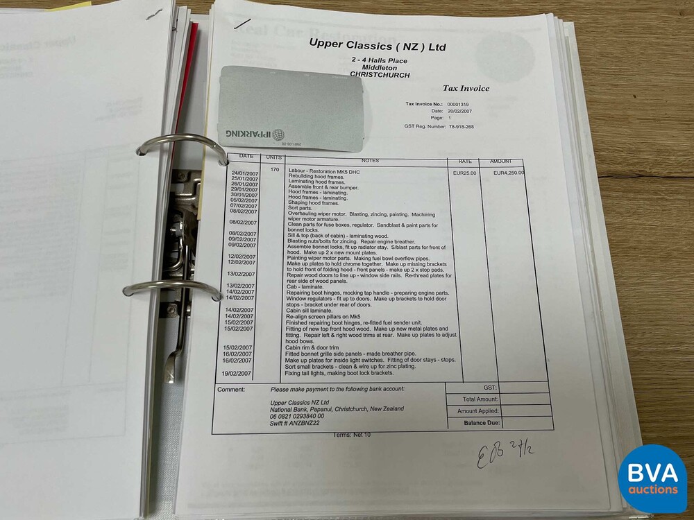 Jaguar Mark V DHC 170hp 1951, AM-72-75.