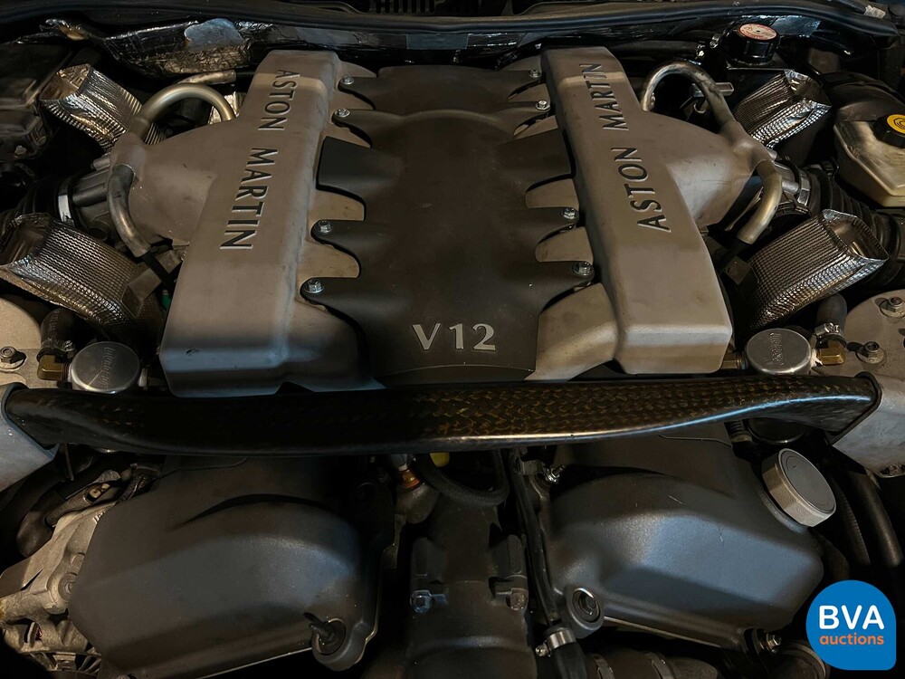 Aston Martin Vanquish 5.9 V12 466hp 2003.