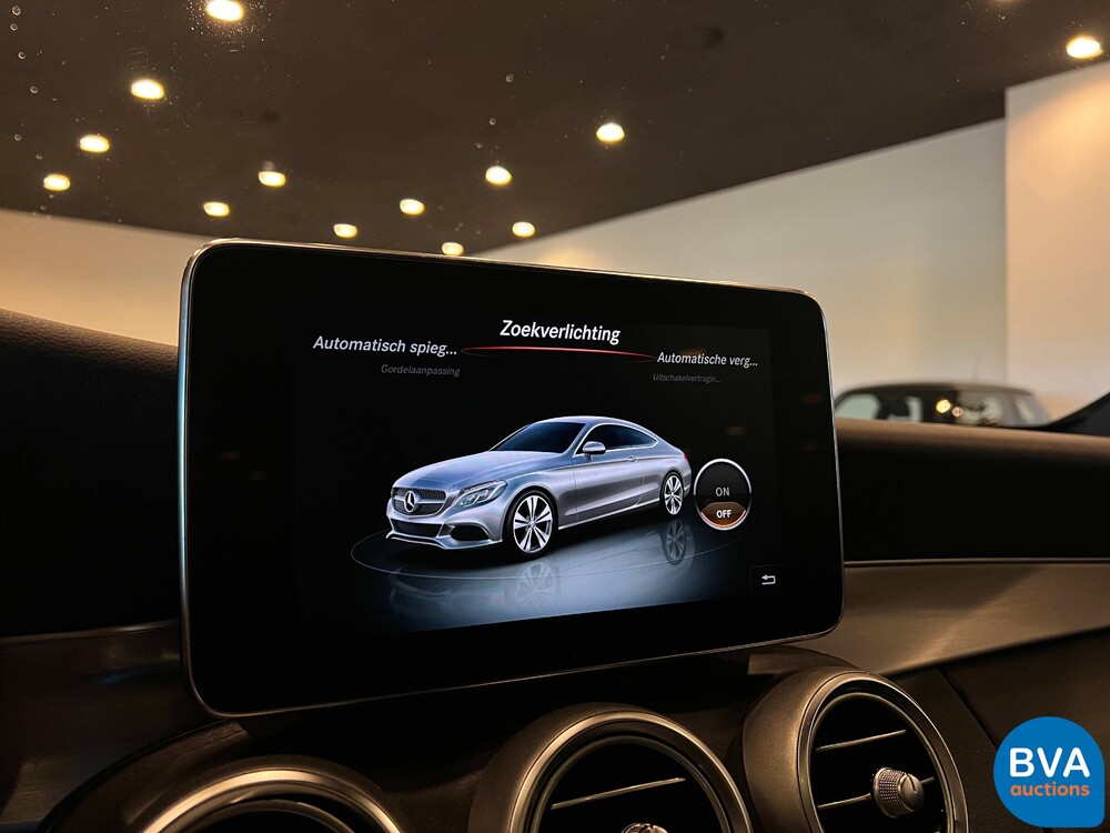 Mercedes-Benz C250d Coupe AMG 204pk 2018 C-Class, J-351-JN.