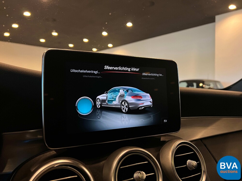 Mercedes-Benz C250d Coupe AMG 204pk 2018 C-Class, J-351-JN.