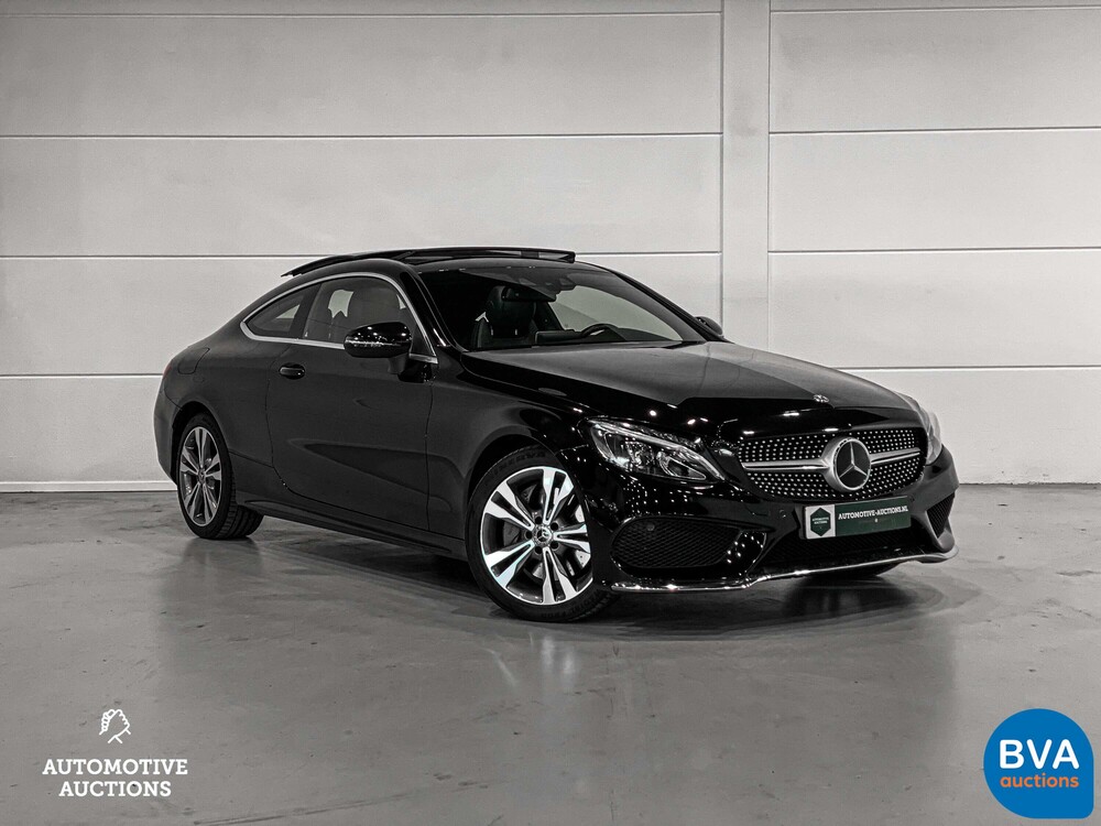 Mercedes-Benz C250d Coupe AMG 204pk 2018 C-Class, J-351-JN.