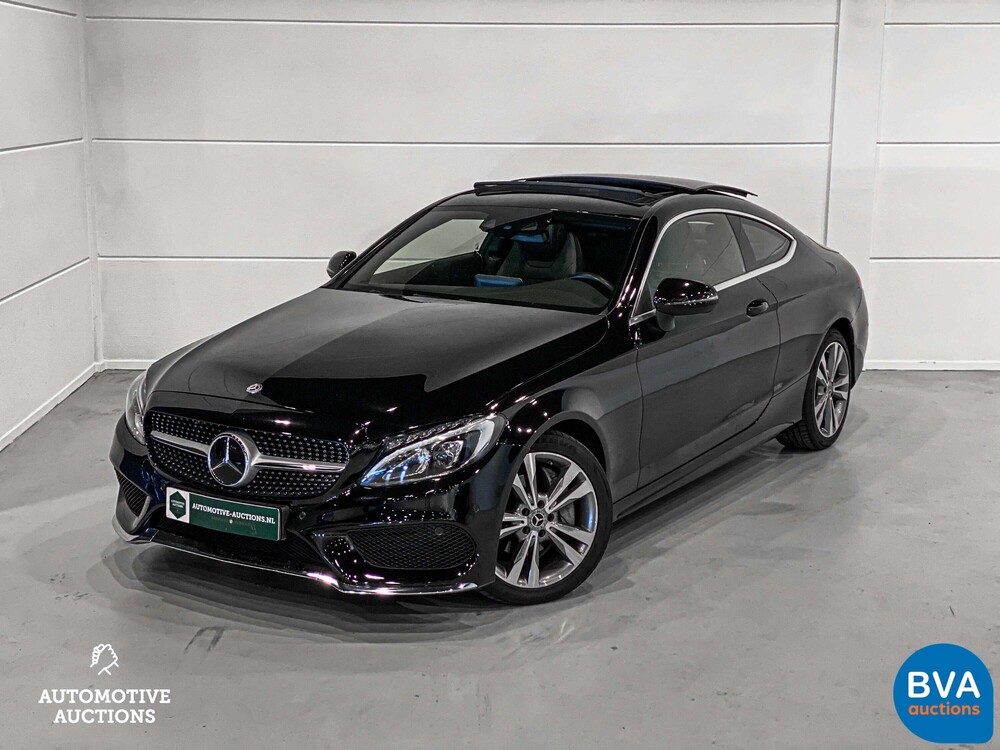 Mercedes-Benz C250d Coupe AMG 204pk 2018 C-Class, J-351-JN.
