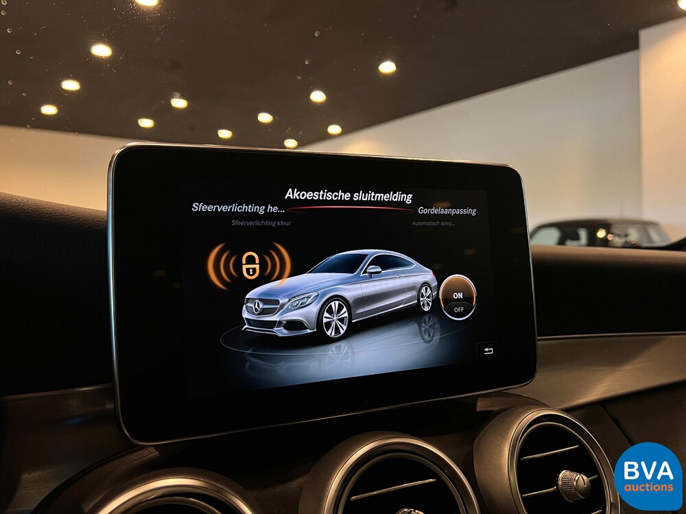 Mercedes-Benz C250d Coupe AMG 204pk 2018 C-Class, J-351-JN.