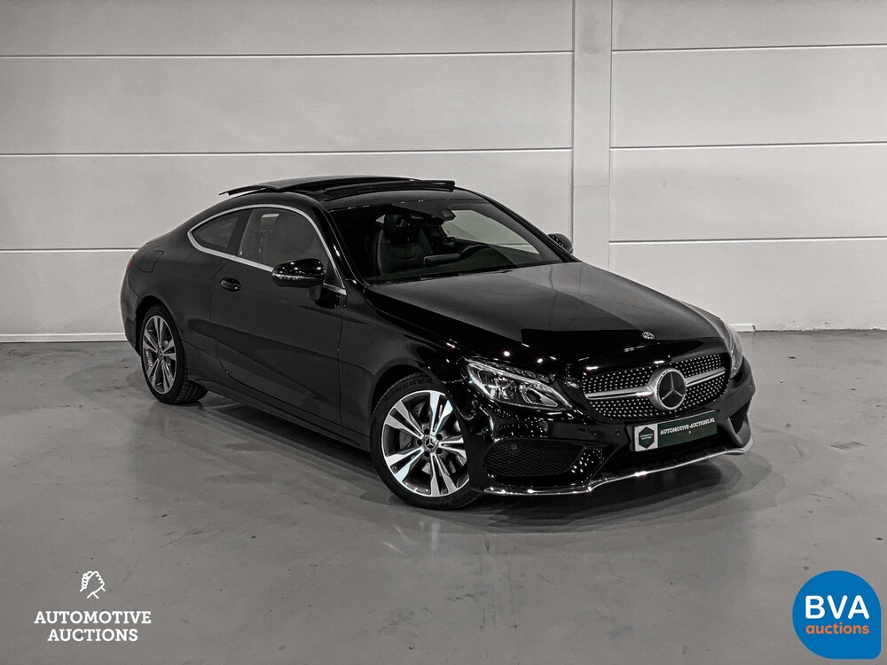 Mercedes-Benz C250d Coupe AMG 204pk 2018 C-Class, J-351-JN.