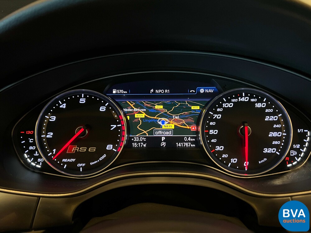 Audi RS6 Avant 4.0 V8 Quattro 560hp 2015 C7, N-997-TN.
