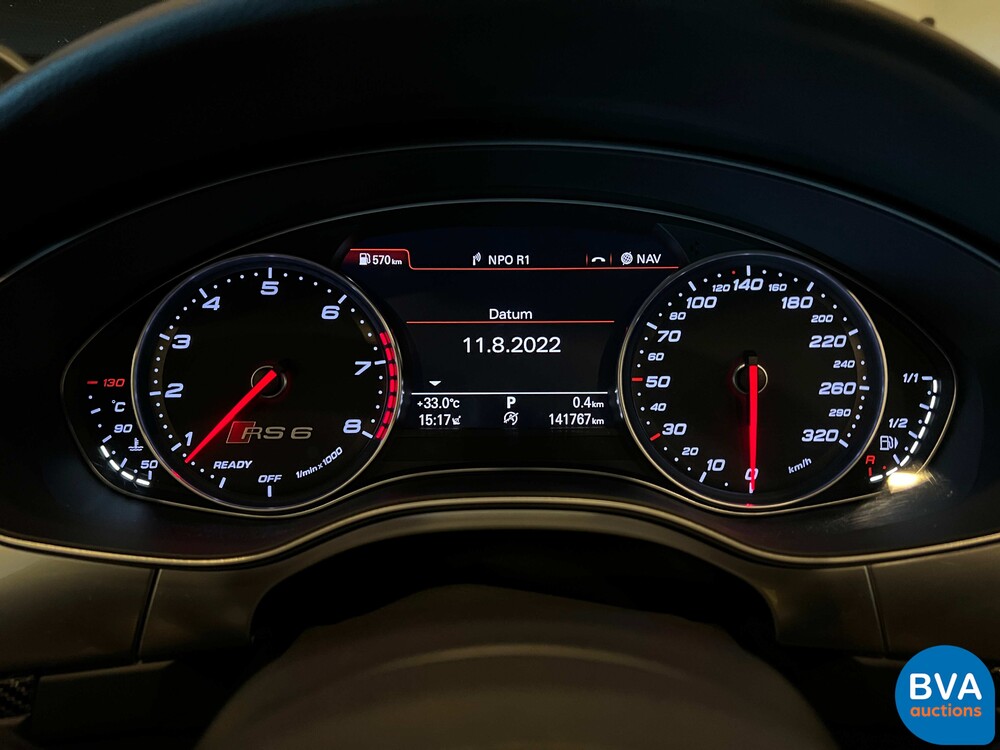Audi RS6 Avant 4.0 V8 Quattro 560hp 2015 C7, N-997-TN.
