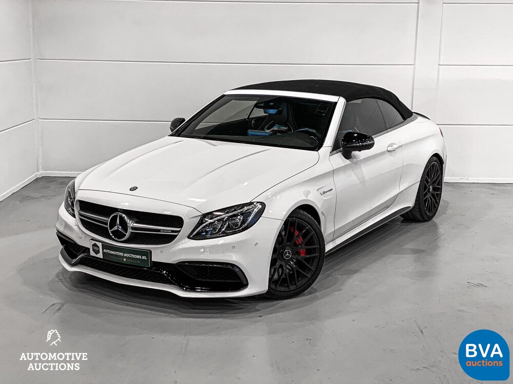 Mercedes-Benz C63s AMG Cabriolet Edition-1 DESIGNO 4.0 V8 510pk 2017