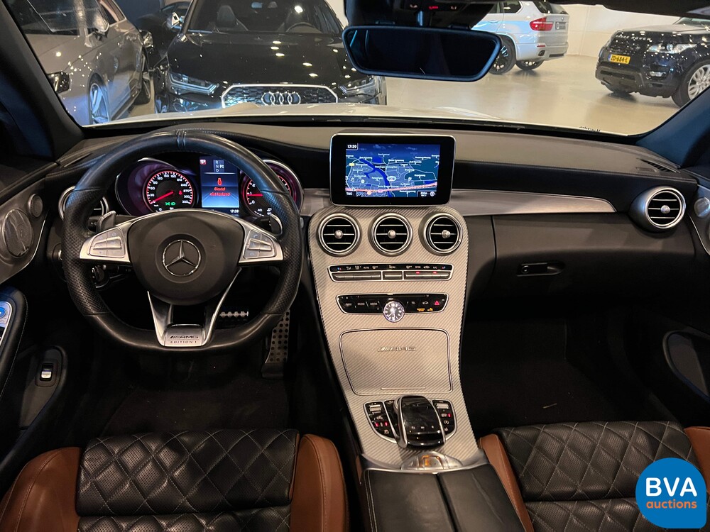 Mercedes-Benz C63s AMG Cabriolet Edition-1 DESIGNO 4.0 V8 510hp 2017.